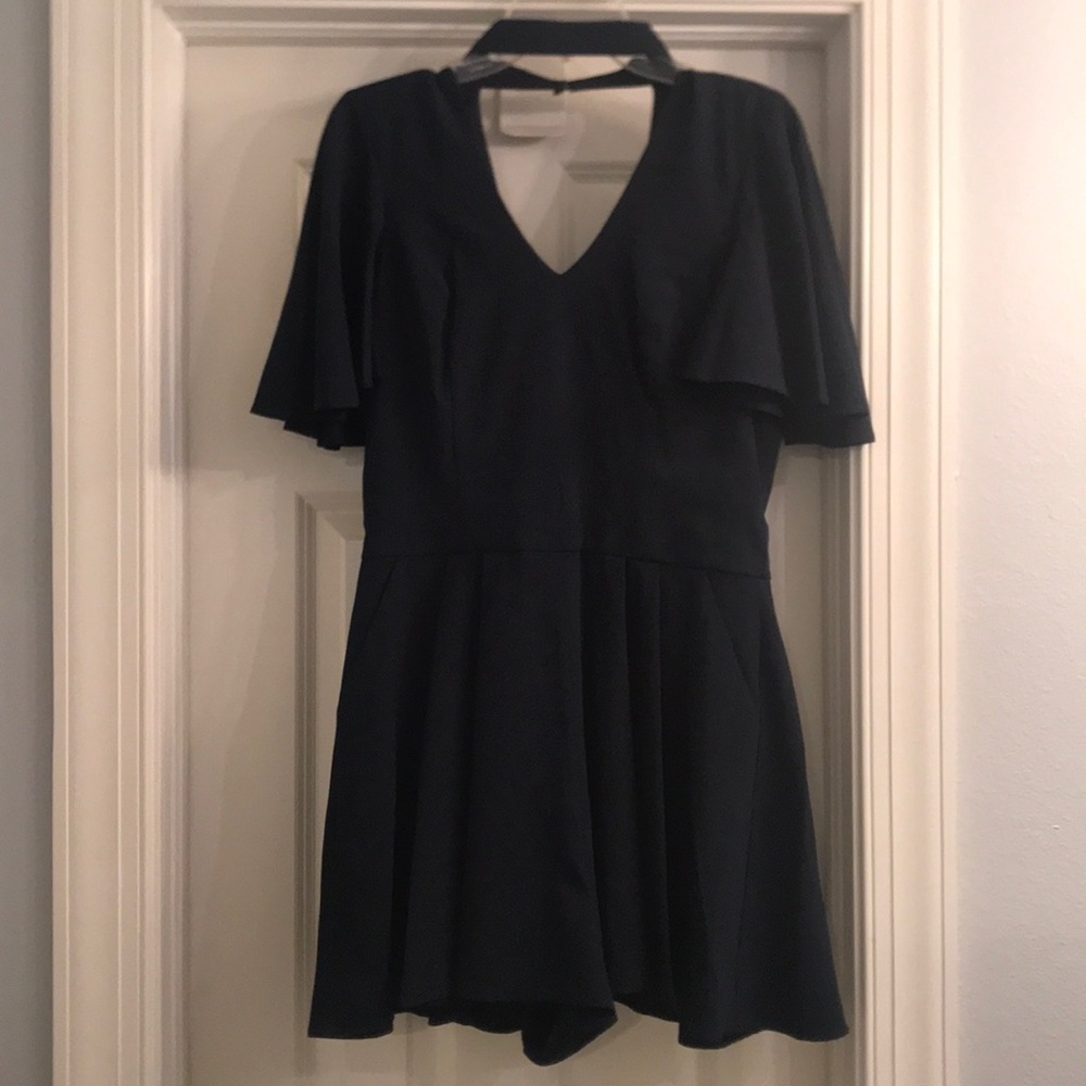 Navy Gianni Bini Romper